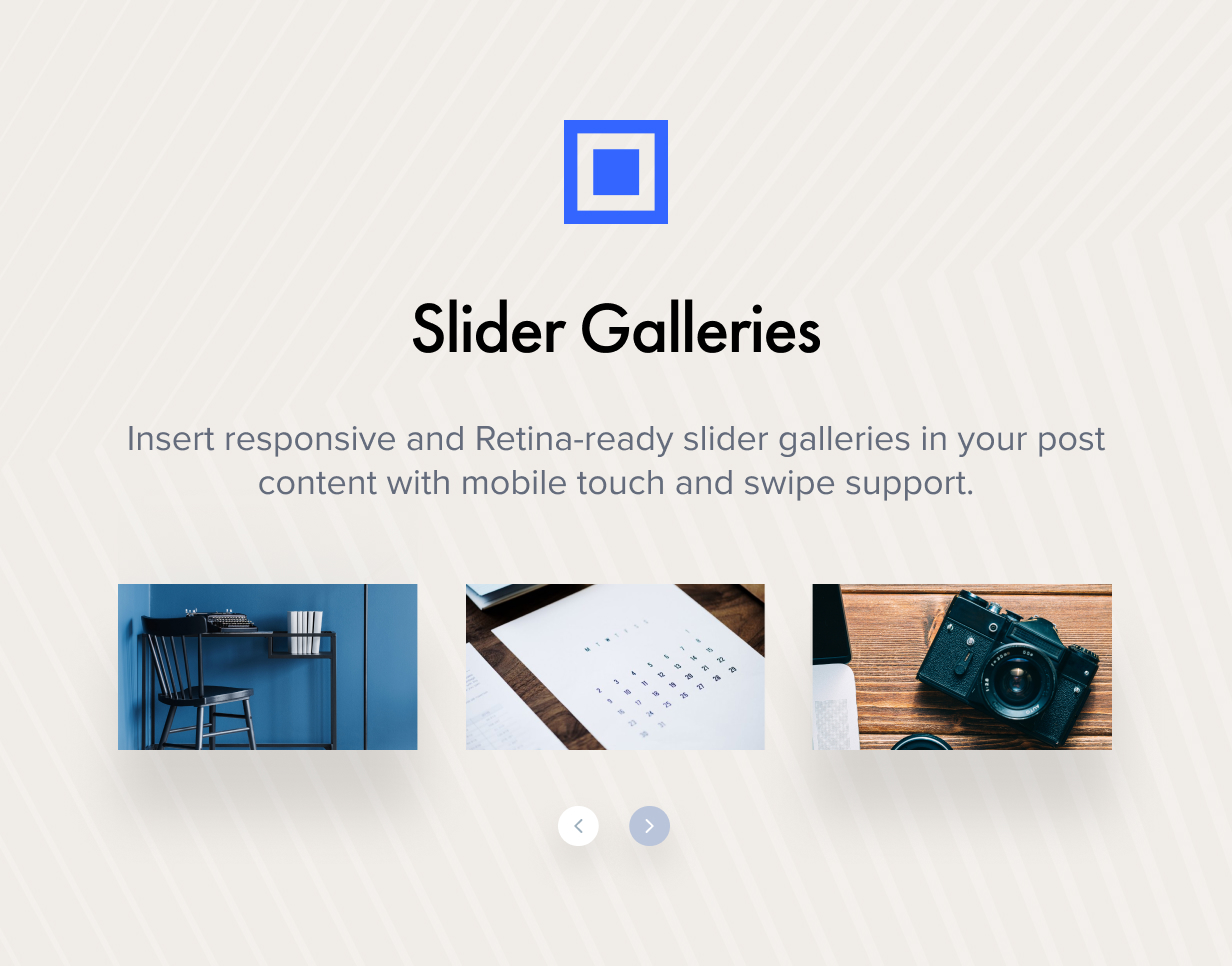 Slider Galleries