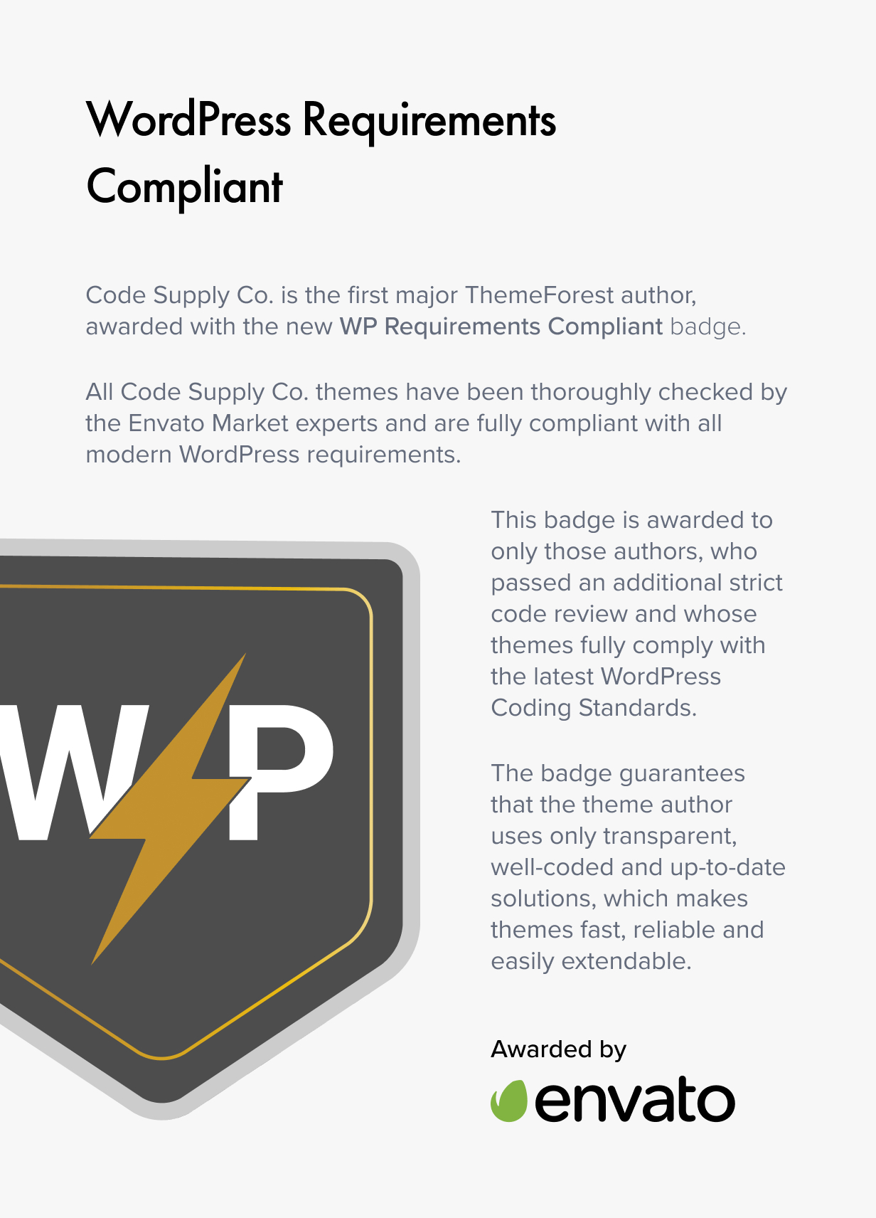 WP Requirements Compliant