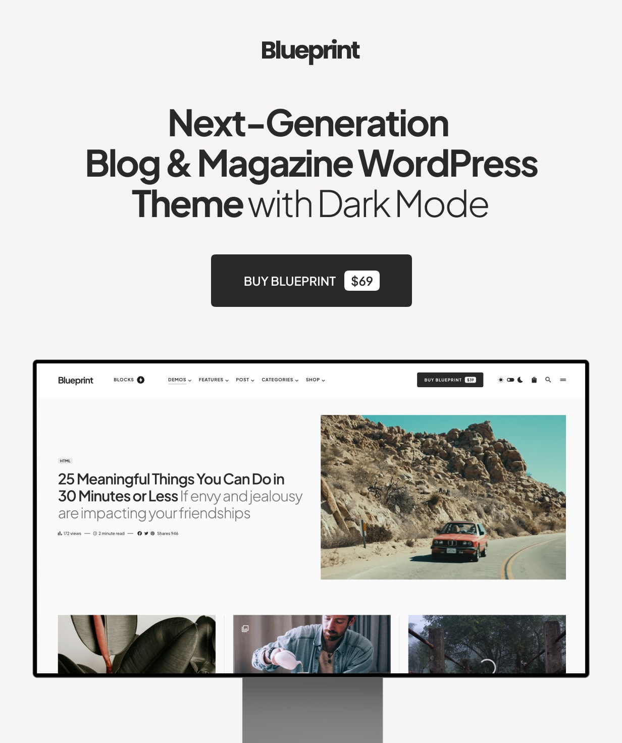 Blueprint - Next-Generation Blog & Magazine Theme - 1