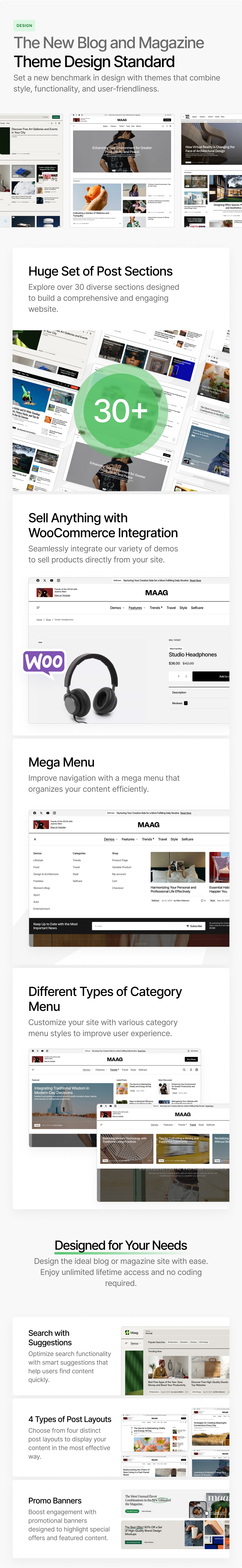 Maag - Modern Blog & Magazine Theme with Outstanding Performance - 7