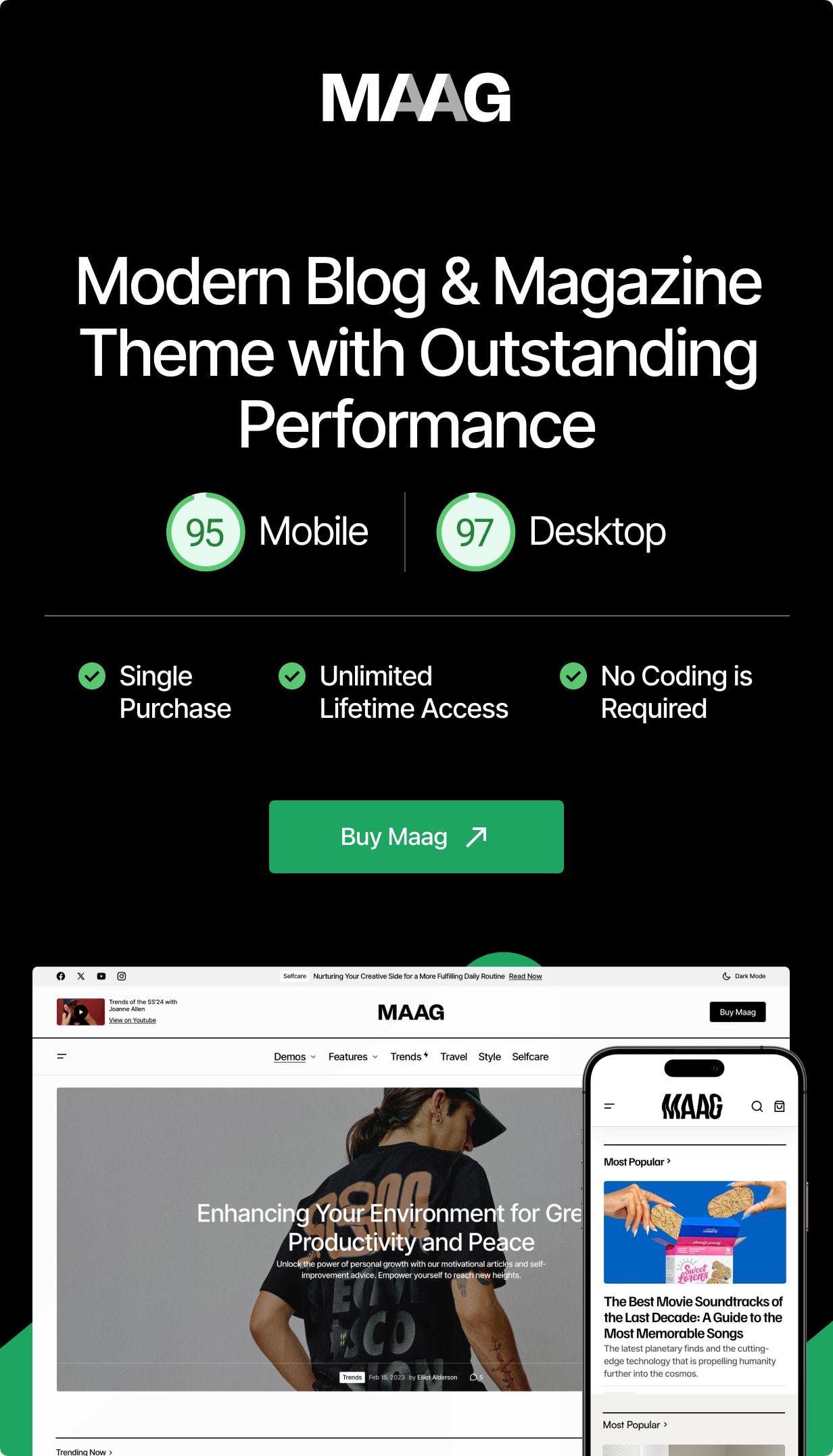 Maag - Modern Blog & Magazine Theme with Outstanding Performance - 16