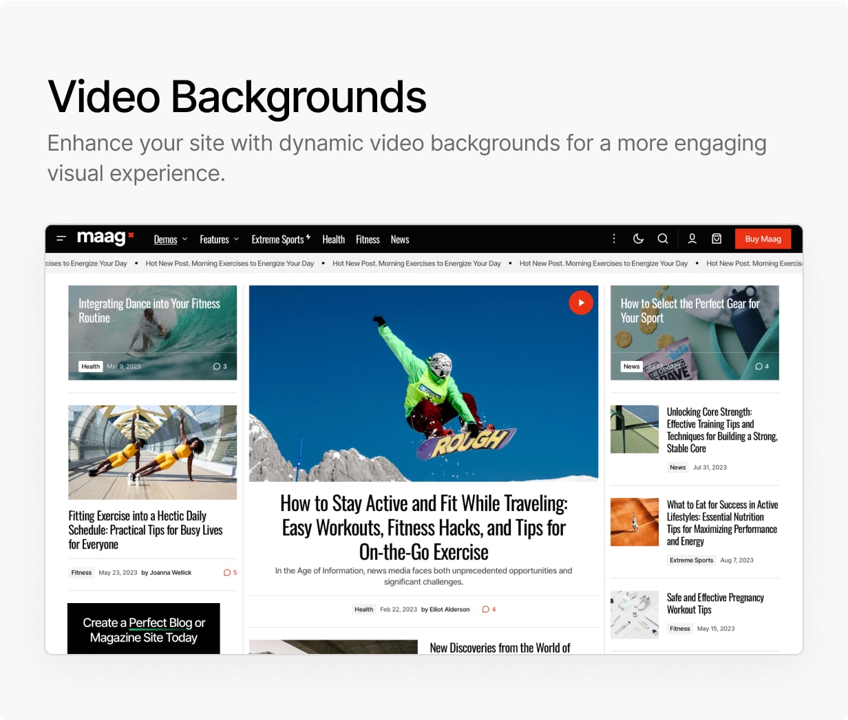 Maag - Modern Blog & Magazine Theme with Outstanding Performance - 11