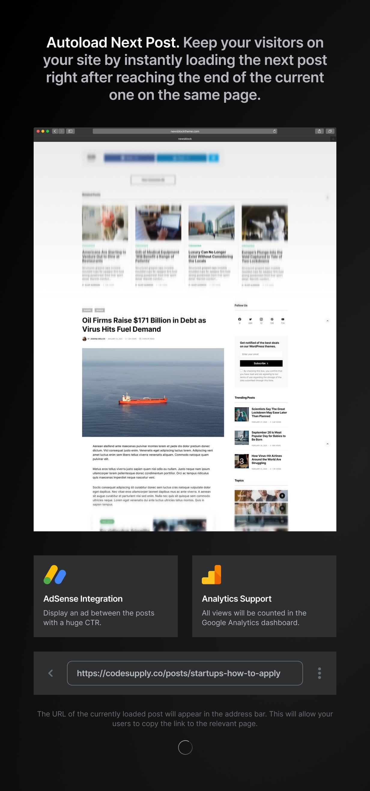 Newsblock - News & Magazine WordPress Theme with Dark Mode - 12