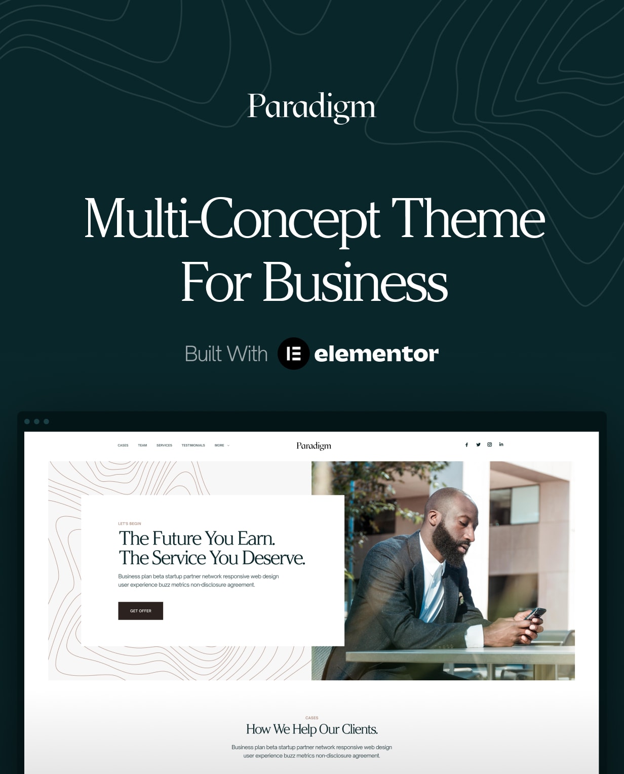 Paradigm - Multi-Concept Theme For Business - 1