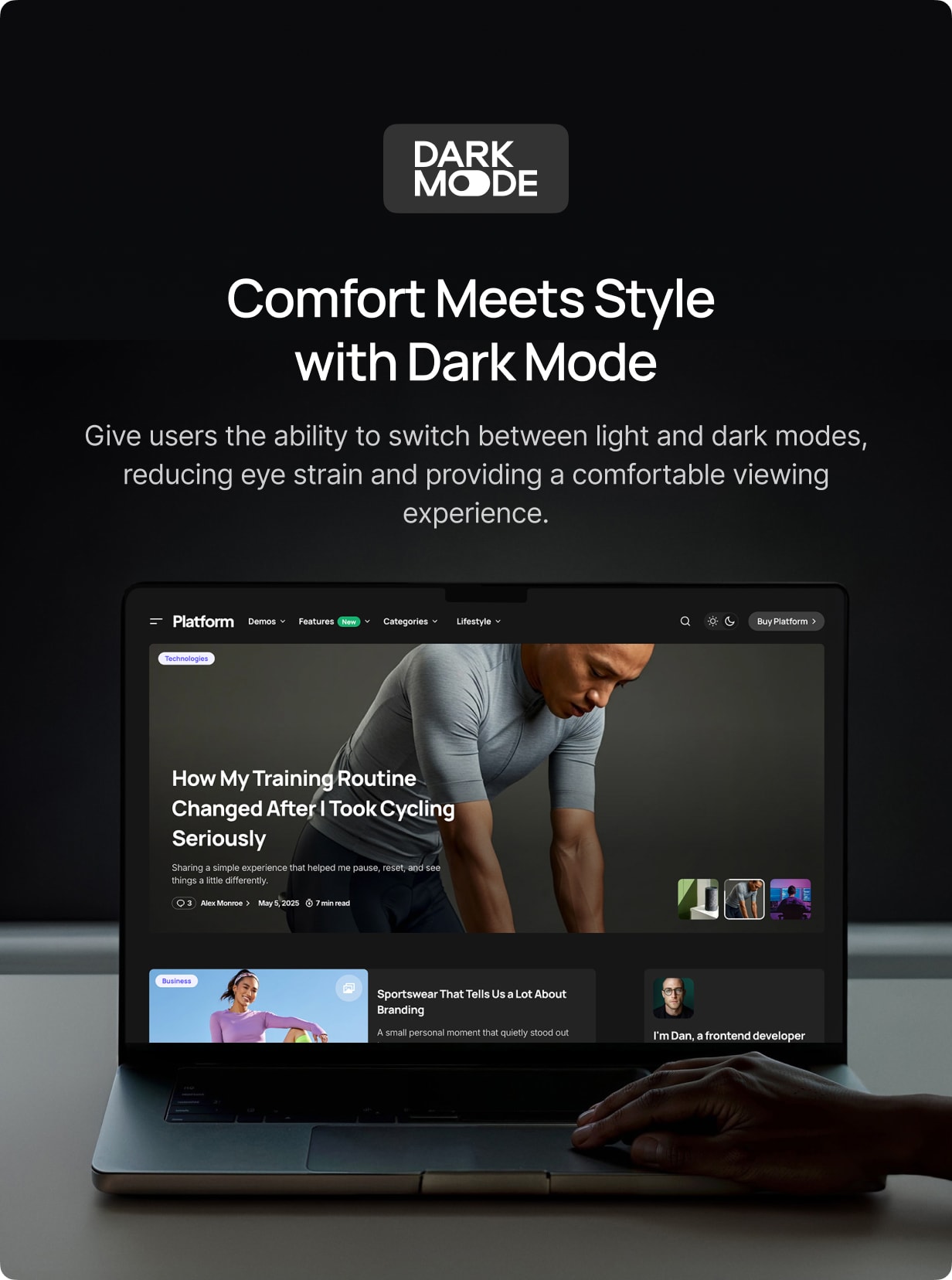 Platform - Modern High-Performance Blog WordPress Theme - 7