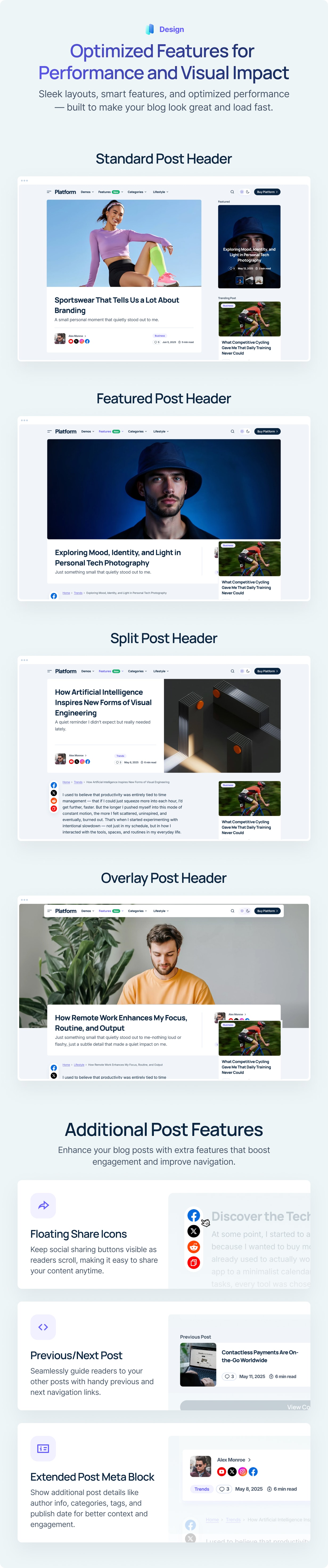 Platform - Modern High-Performance Blog WordPress Theme - 6