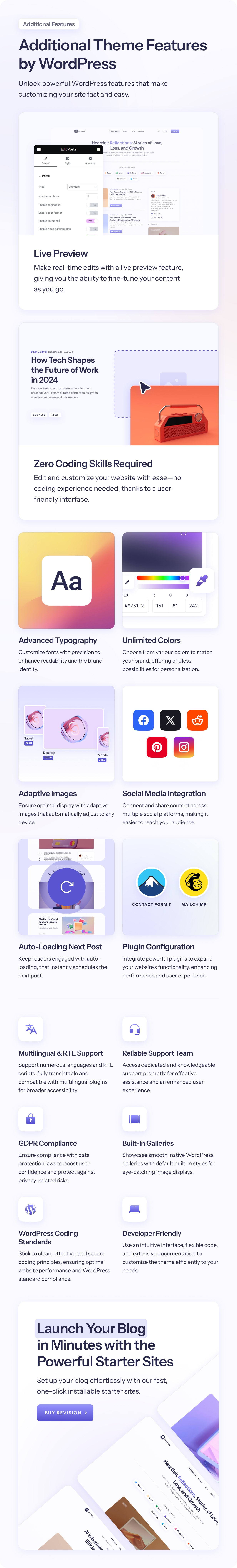 Revision - Optimized Personal Blog WordPress Theme - 9