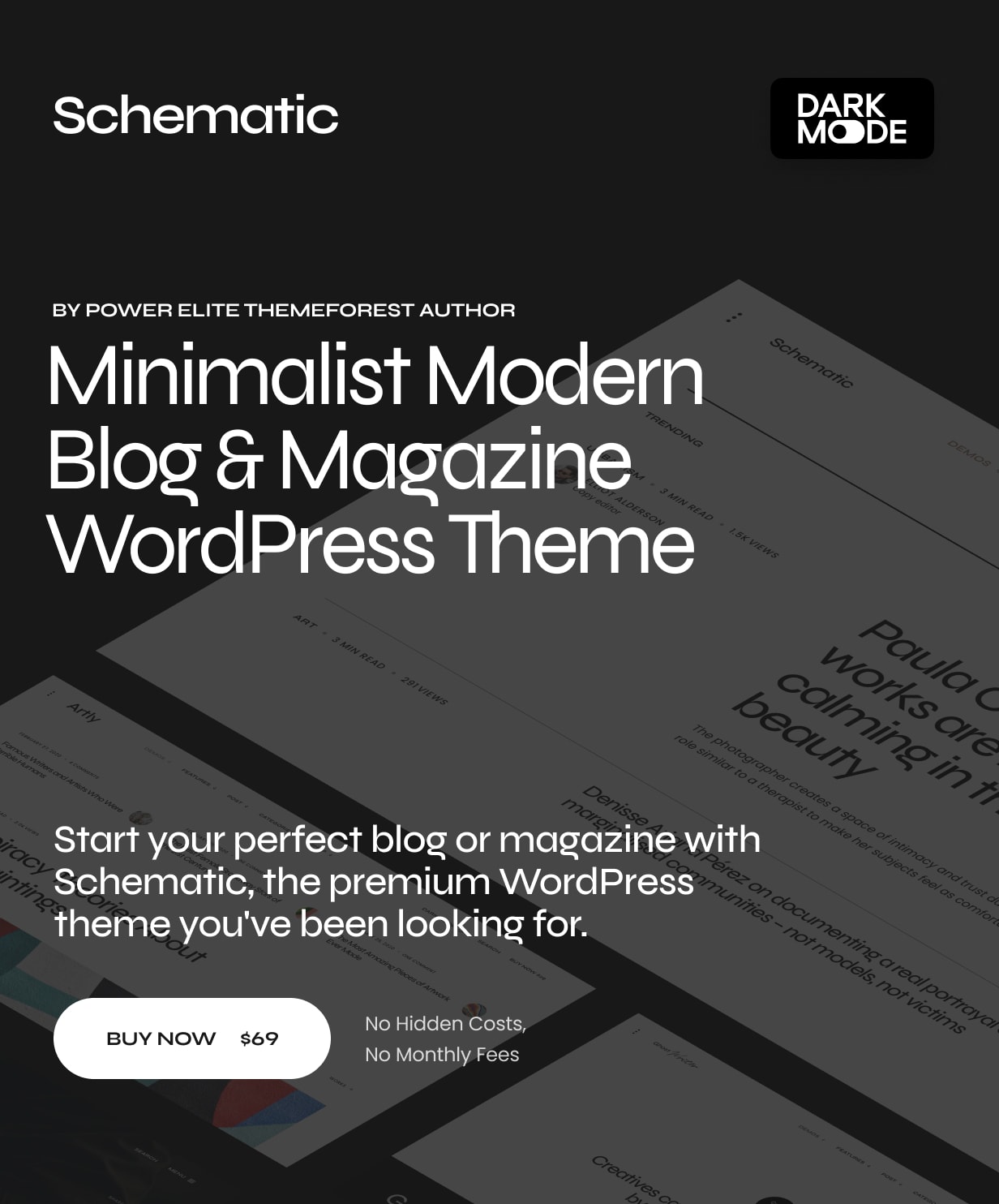 Schematic - Minimalist Blog & Magazine WordPress Theme - 28