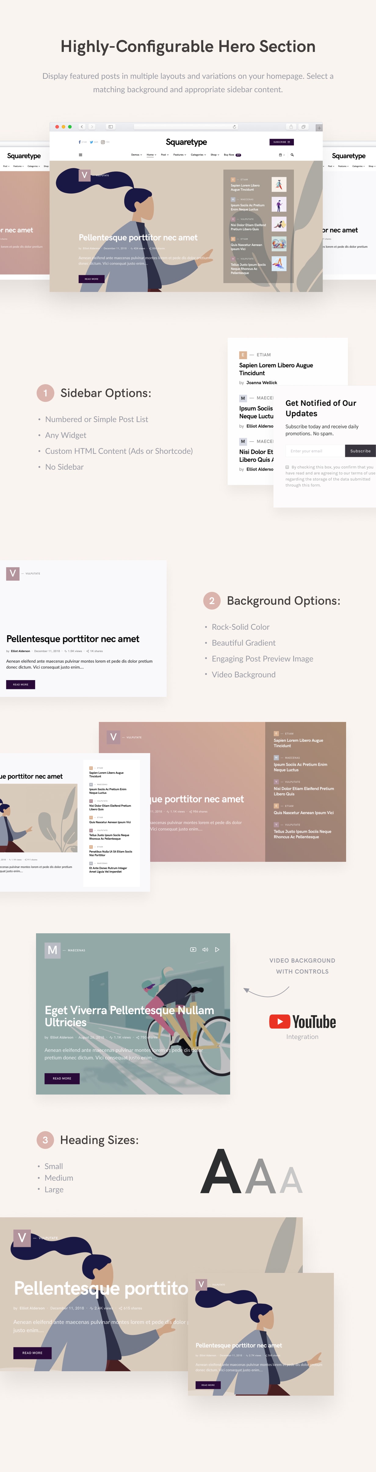 Squaretype - Modern Blog WordPress Theme - 2