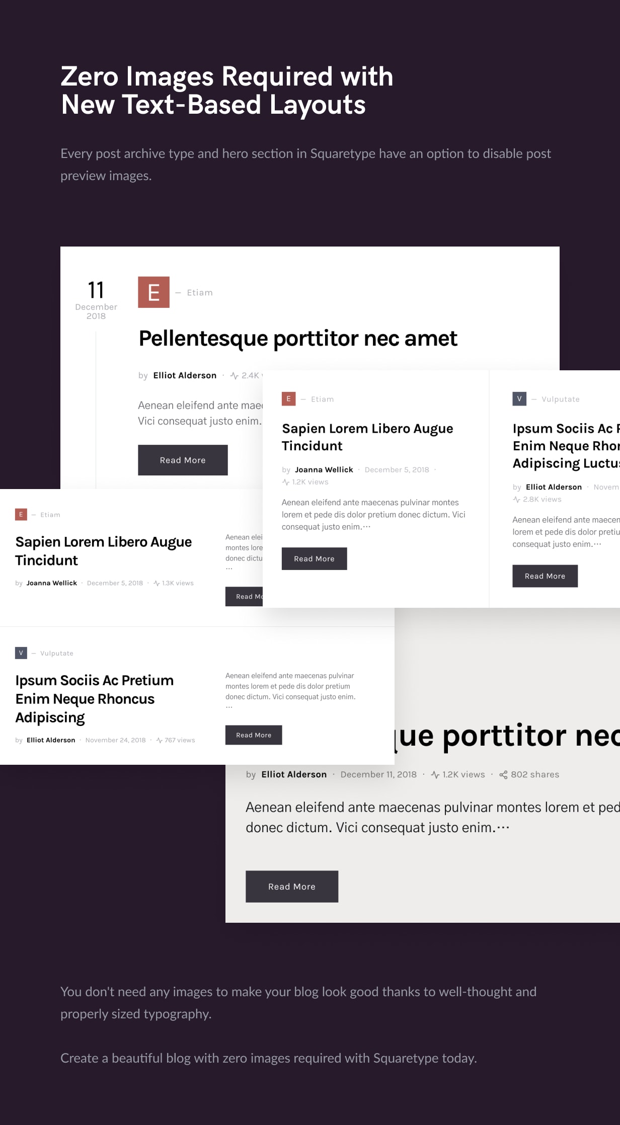 Squaretype - Modern Blog WordPress Theme - 5