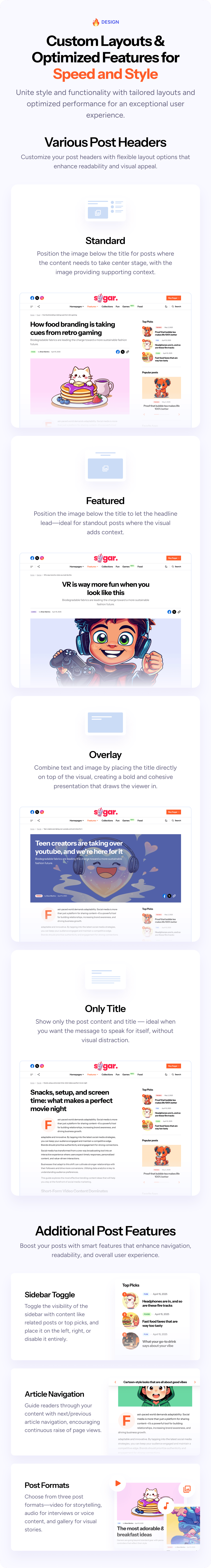 Sugar - Modern WordPress Personal Blog Theme - 8