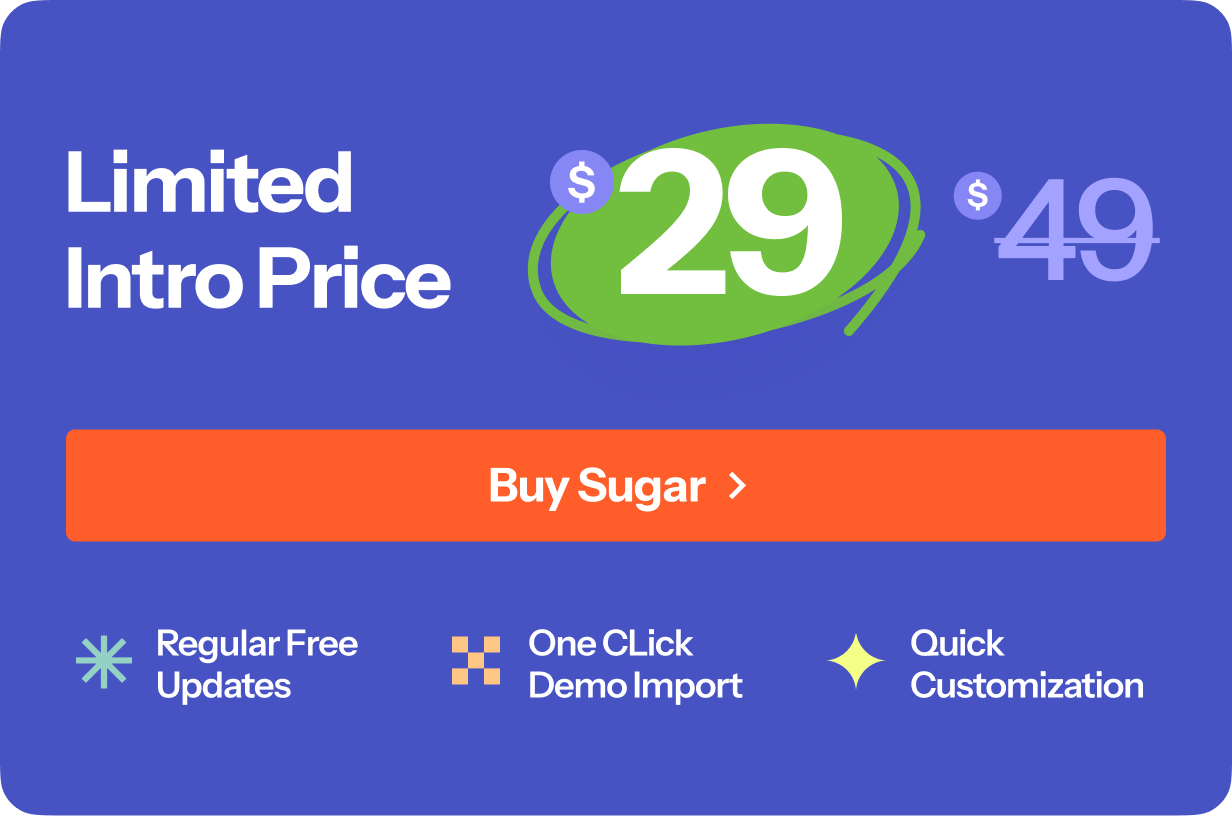 Sugar - Modern WordPress Personal Blog Theme - 2