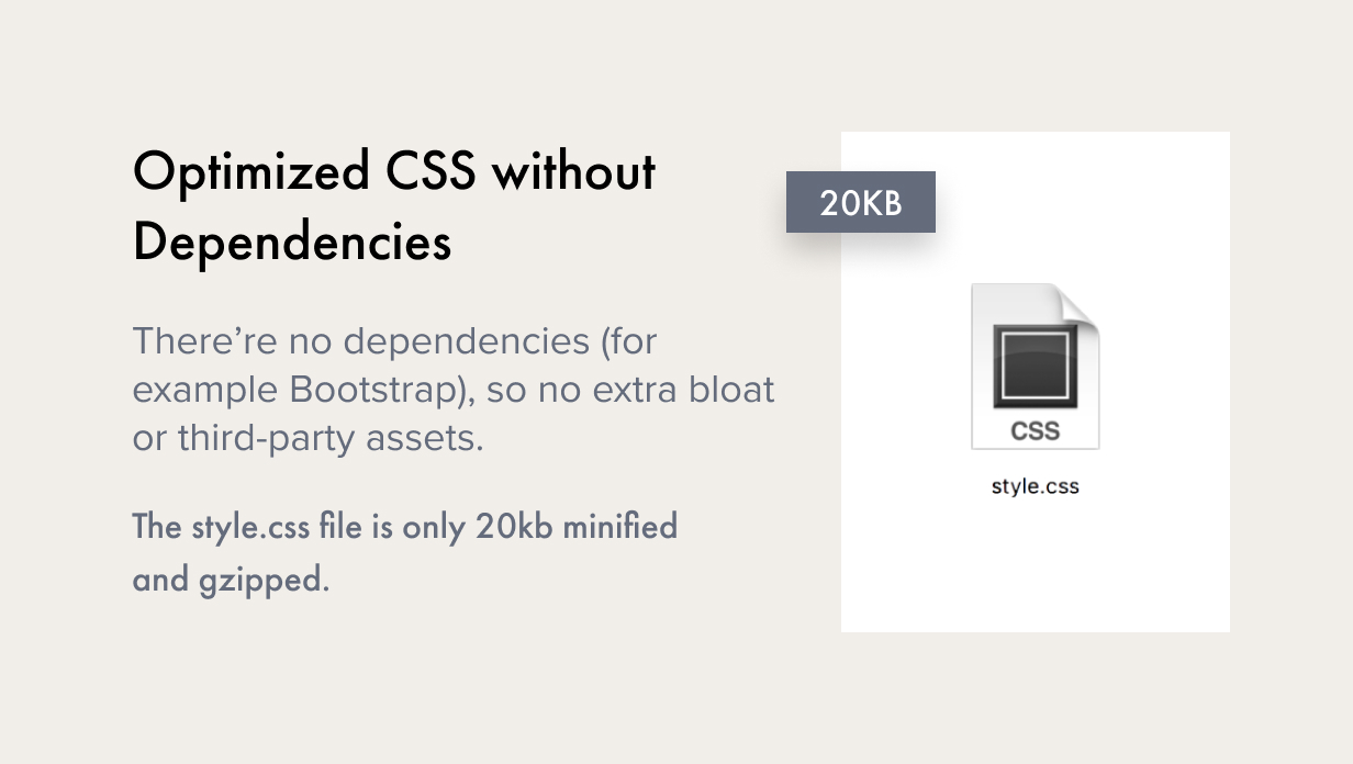 Optimized CSS