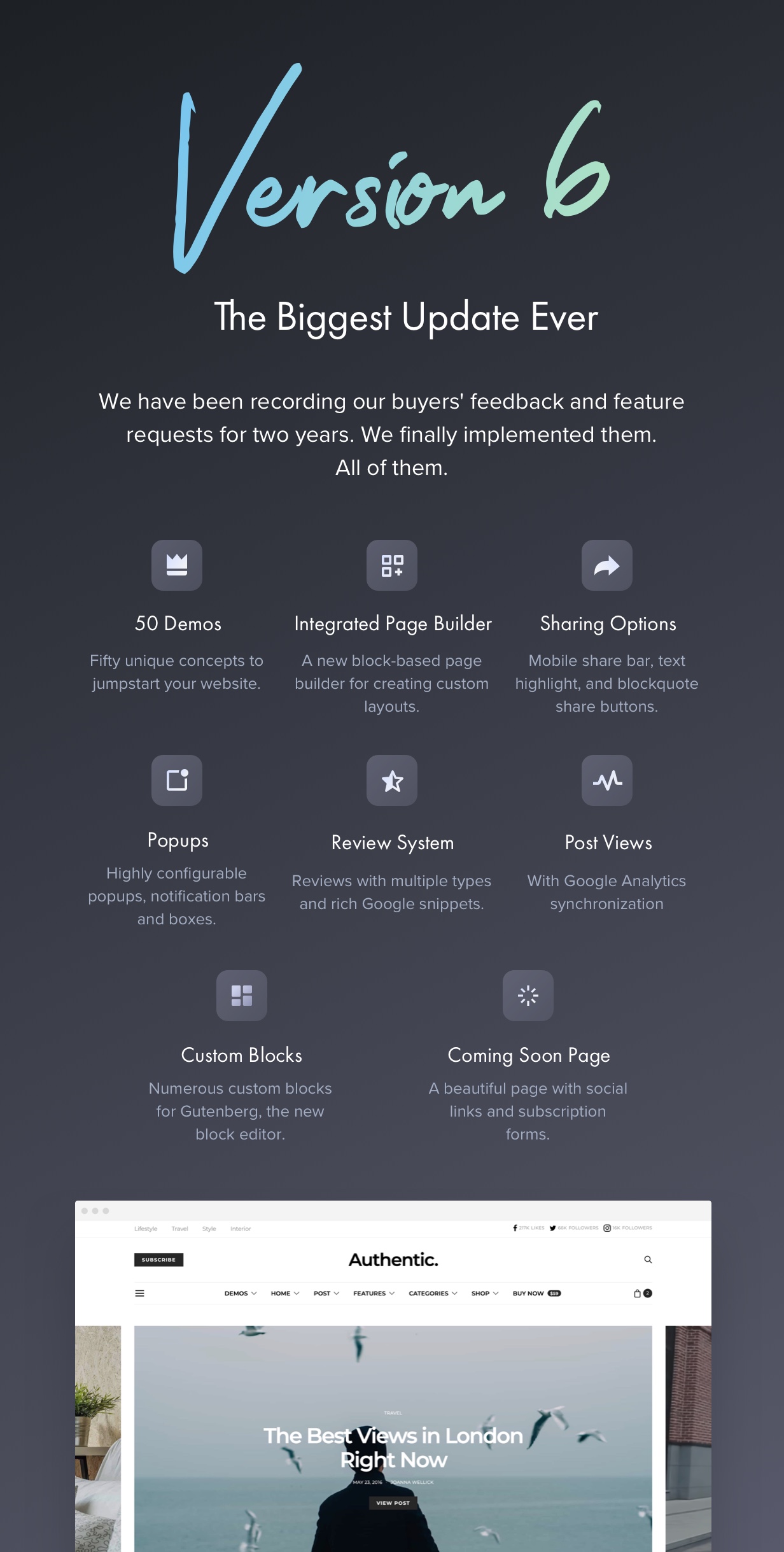 Authentic - Lifestyle Blog & Magazine WordPress Theme 157 Version 6