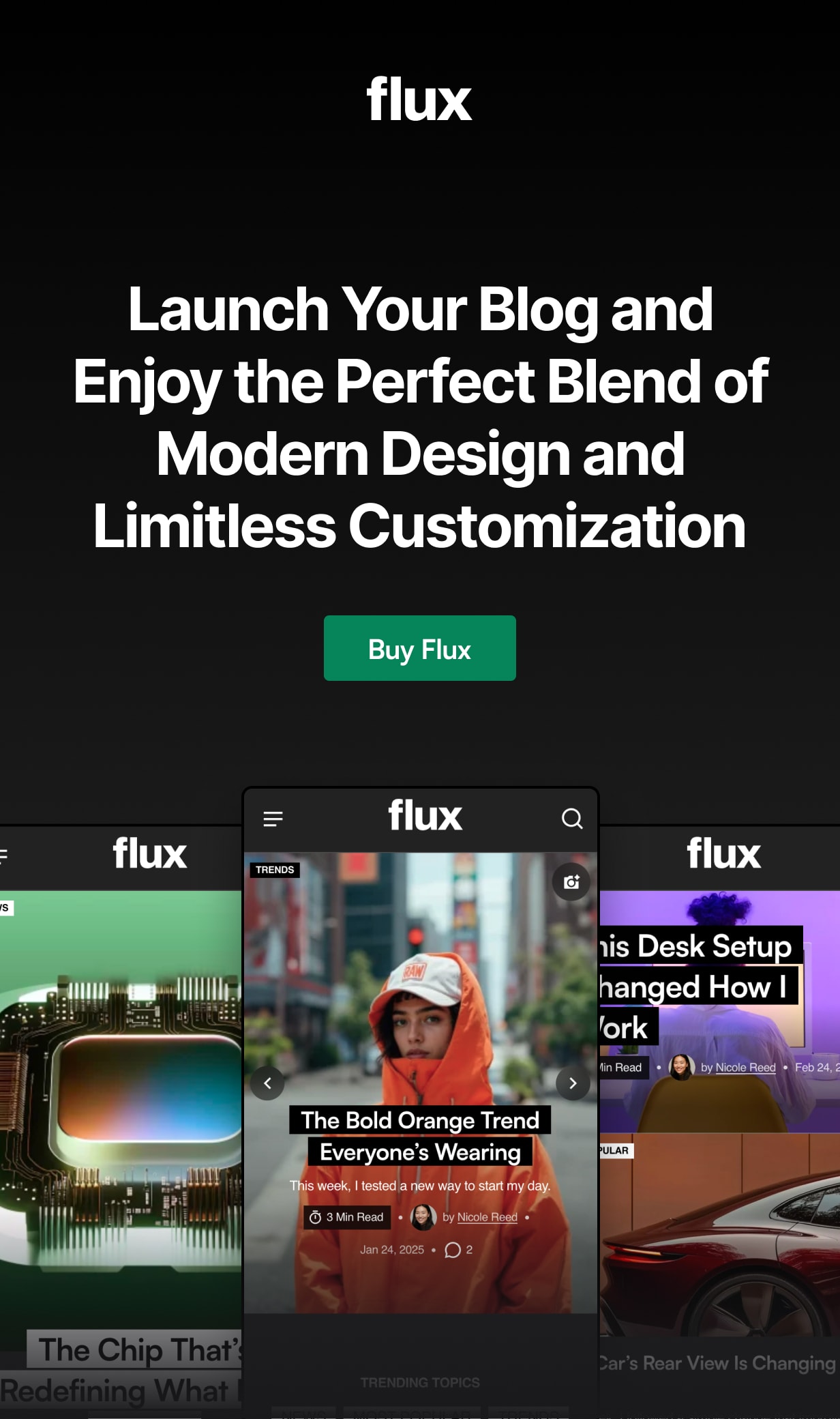 Flux - AI-Powered Blog & Magazine WordPress Theme - 11