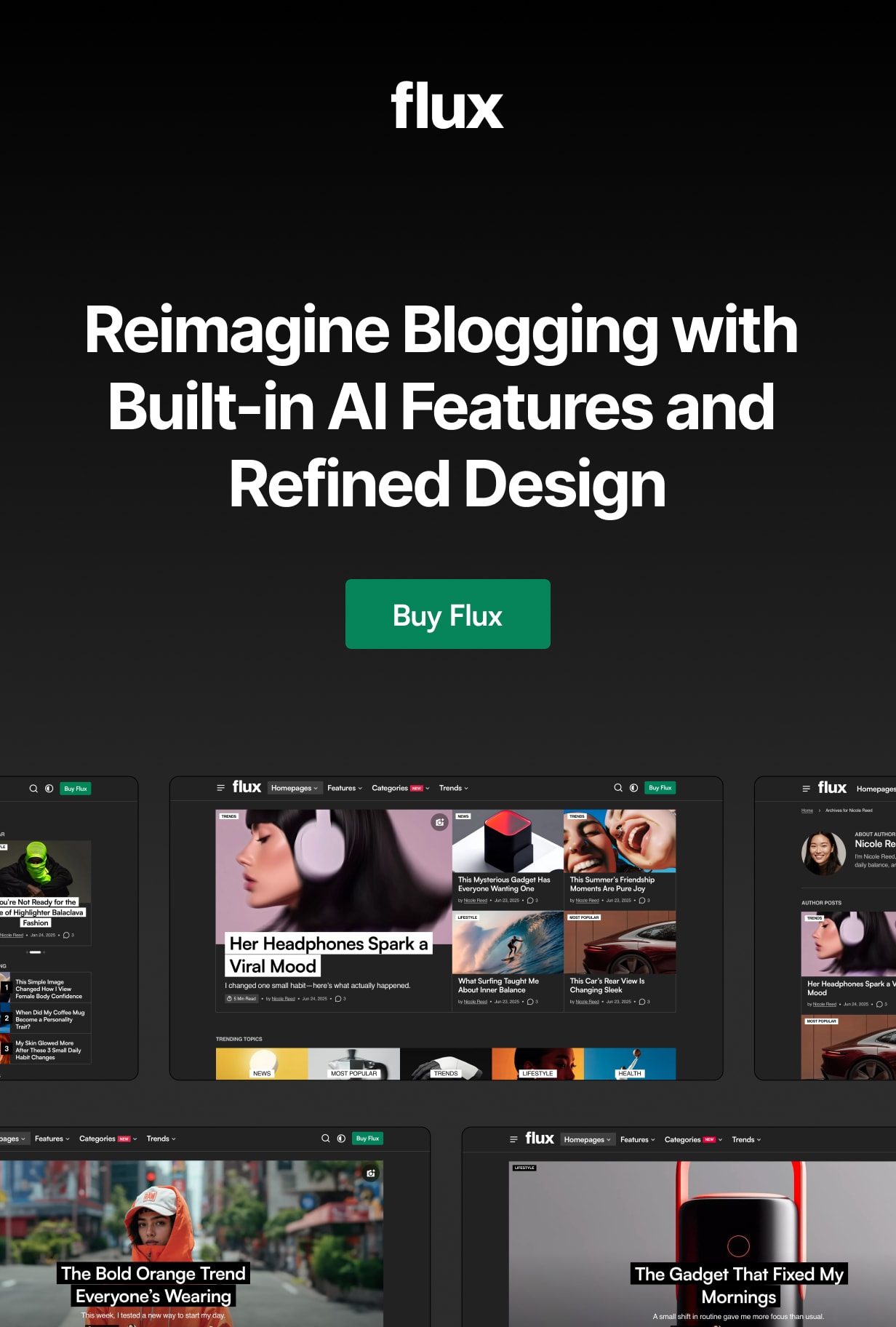 Flux - AI-Powered Blog & Magazine WordPress Theme - 17
