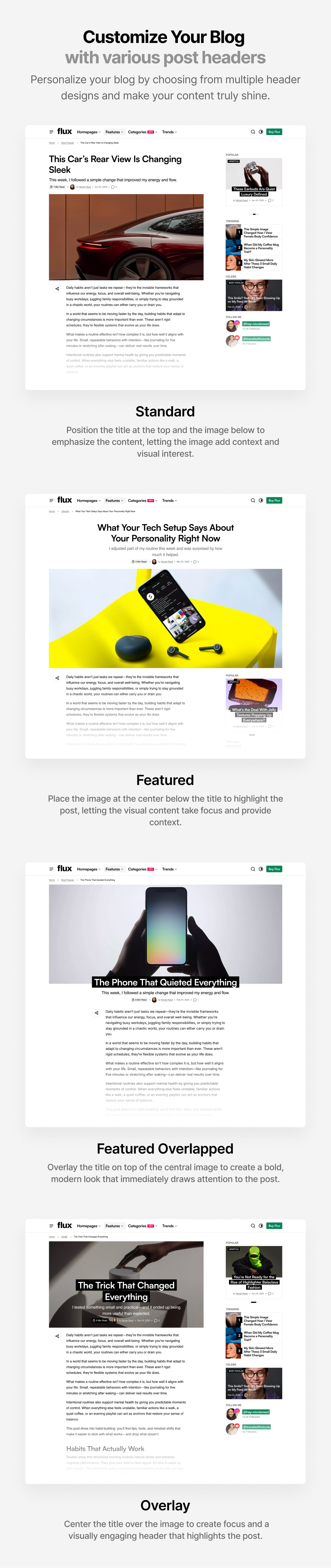 Flux - AI-Powered Blog & Magazine WordPress Theme - 7