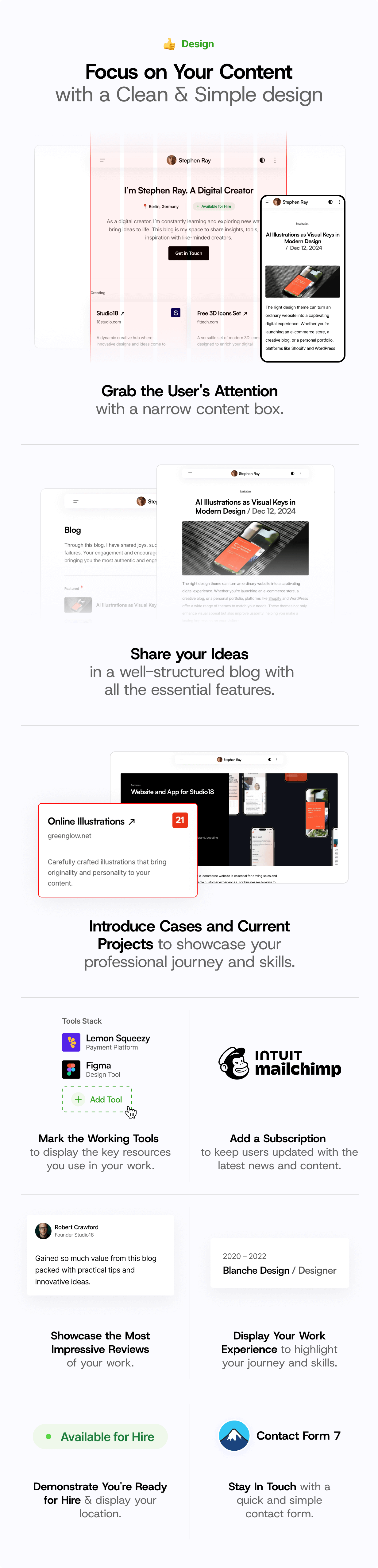 Intro - Personal Digital Blog WordPress Theme - 6