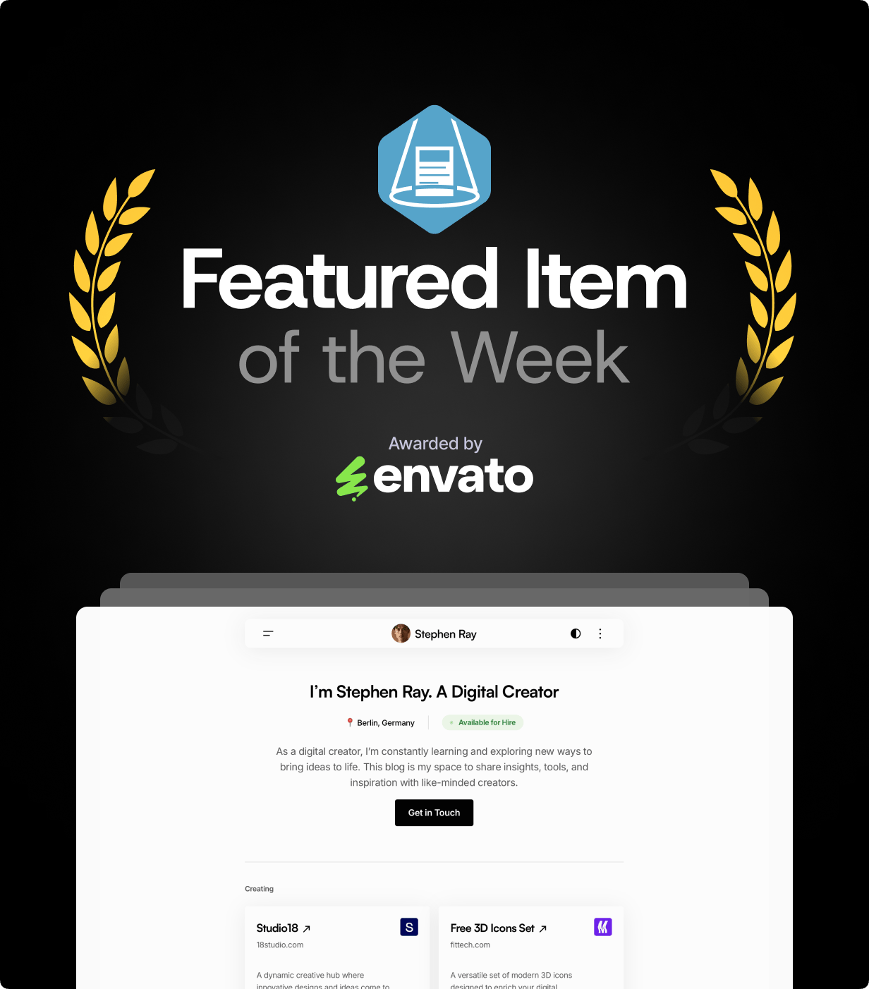 Intro - Personal Digital Blog WordPress Theme - 1