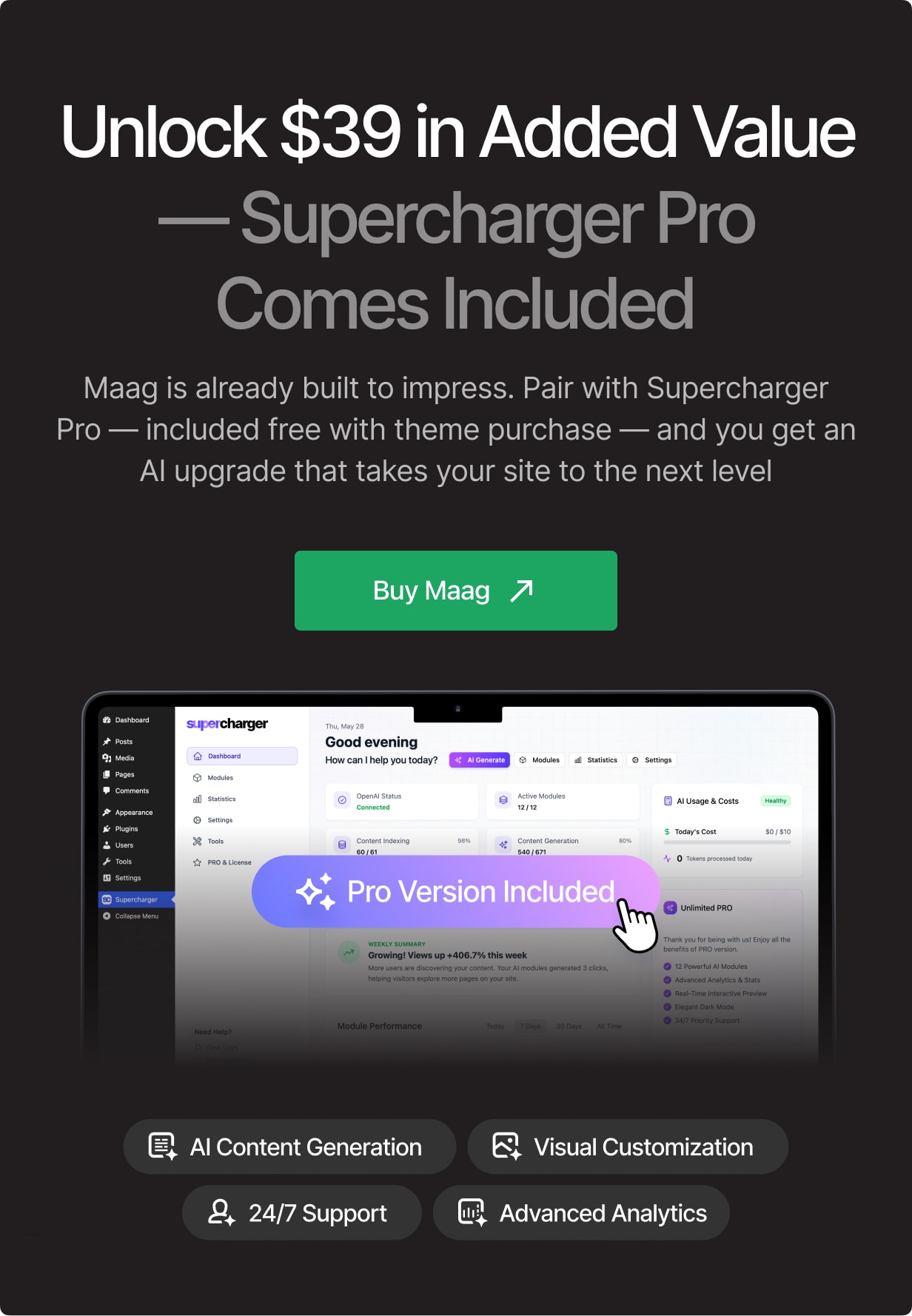 Maag - Modern Blog & Magazine WordPress Theme