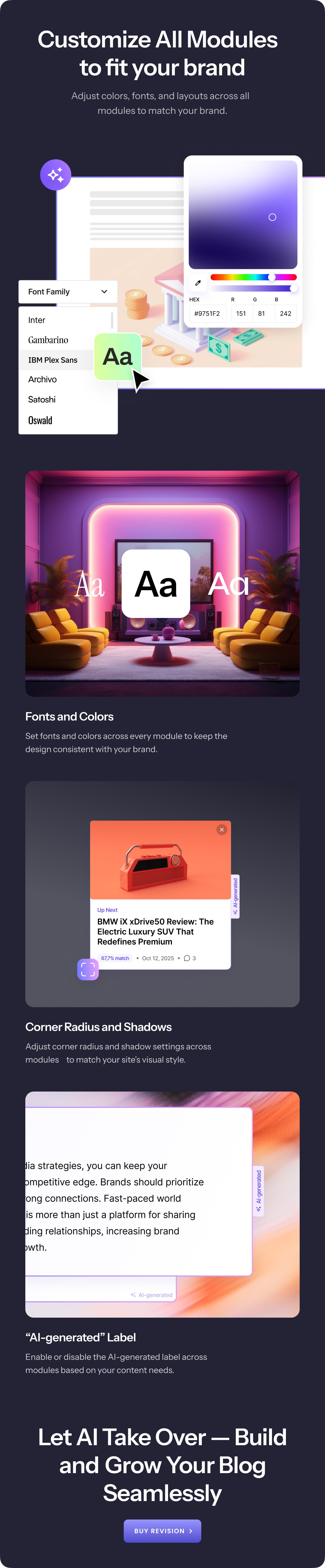 Revision - Optimized Personal Blog WordPress Theme