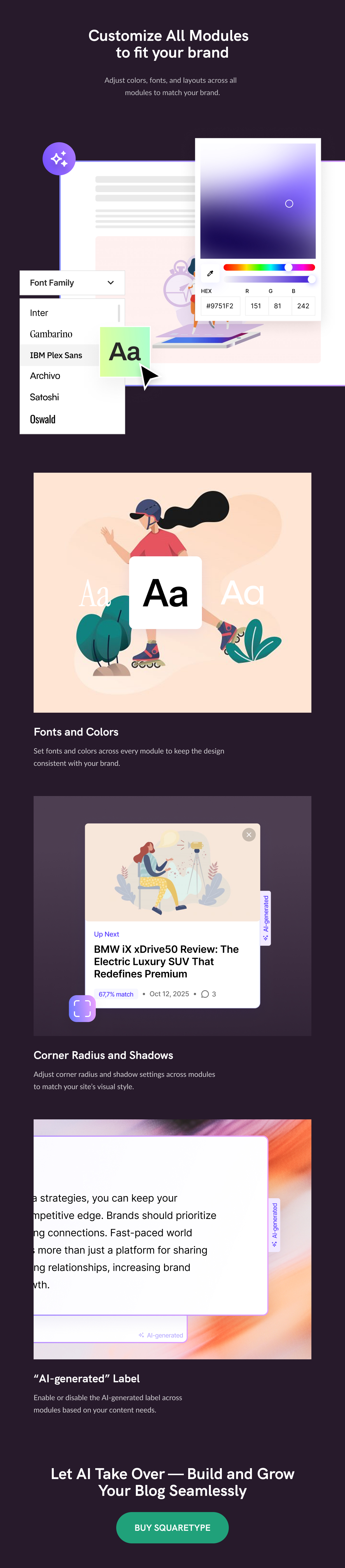 Squaretype - Modern Blog WordPress Theme - 8